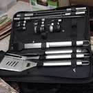 Olarhike Stainless Steel Bbq Tool Set Grill Fork Spatula Skewers Case. Fixed Price $20.00.