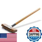 Carlisle Foodservice Products Wood Oven Grill Brush & Scraper With Handle, 30 In. Fixed Price $104.27.