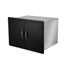 Stanbroil Double Door Dry Storage Pantry 30-INCH Access Black Steel Ca.... Fixed Price $466.46.