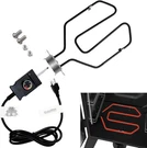 1650W Electric Smoker Heating Element Kit Adjustable Thermostat Replacement. Fixed Price $39.60.