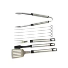 Grill Tool Set With Stainless Steel Handles (8 Piece). Fixed Price $41.99.