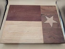2000S Unused Texas Flag Handcrafted Wood Cutting Board San Antonio - SR45. Fixed Price $71.90.