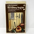 New Box Vintage Hoan 6 Piece Professional Stainless Steel Garnishing Tool Set. Fixed Price $10.00.