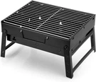 Uten Charcoal Grill, Bbq Folding Portable Lightweight Smoker. Fixed Price $35.48.