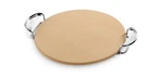 Weber Gourmet Bbq System Pizza Stone With Carry RACK16.7" Long. Fixed Price $87.72.
