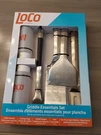 Loco Griddle Essentials Cooking Accessory Kit New. Fixed Price $20.99.