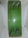 New Box Pottery Barn Parrot Skewers Brochettes Set Of 4 Tropical Stainless. Fixed Price $45.99.