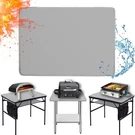 New Best 24 X 31IN Fireproof Grill Mats For Outdoor To Protect Your Table - Heat. Fixed Price $35.82.