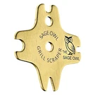 Sage Owl Bristle-free Brass Bbq Grill Scraper Safe Cleaner For Outdoo.... Fixed Price $25.99.