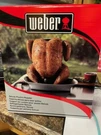 Weber 6731, Deluxe Poultry Infusion Roaster For Grill Oven! New Box!. Fixed Price $23.99.