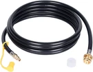 Gassaf 12FT Quick Connect Propane Hose For Rv To GRILL,1/4" Female Disconn. Fixed Price $29.99.