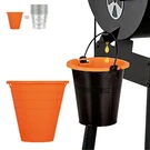 Easyki 2PCS Reuasble Silicone Grease Bucket Liners, Orange. Fixed Price $21.82.