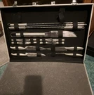 Sharper Image 22-PIECE Stainless Steel Bbq Tool Set With Carrying Case. Fixed Price $40.00.