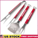 Officially Licensed Bbq Tool Set Sportula Tongs Grill Fork W/ Bottle Opener New. Fixed Price $75.88.