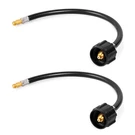 Gaspro 15IN Rv Propane Hose 1/4" Male Inverted For 2STAGE Regulator 2PACK. Fixed Price $24.88.