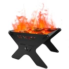 Camping Campfire Grill, Portable Folding Charcoal (with Oxford Cloth Ba.... Fixed Price $40.65.