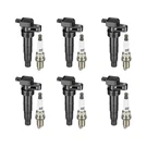 Bdfhyk Ignition Coil Pack UF-546 And Iridium Spark Plugs 7090 Compatible With.... Fixed Price $95.93.