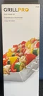 Grillpro Stainless Steel Kebab Rack Set With 6 Skewers - 41338. Fixed Price $17.99.