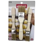 Good Cook 3 Pc Wooden Bbq Grill /pastry Basting Brush Set. Fixed Price $6.49.