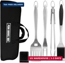 Pork Barrel Bbq Tool Set Grill Kit - Premium Stainless Steel Accessori. Fixed Price $99.73.