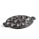 Fox Run 76225 Pre-seasoned Cast Iron Oyster Grill Pan Non-stick Serves 12. Fixed Price $55.48.