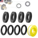 15PC Propane Tank Gasket + O-rings P.o.l. Fittings Seal Kit. Fixed Price $8.88.