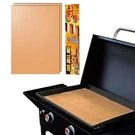 Bbq Grill Mat 2-PACK Non-stick Copper Sheets Heat Resistant Up To 500.... Fixed Price $15.03.