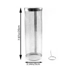 2 Pack Rolling Grilling Basket Stainless Steel For Bbq Outdoor Tools Us. Fixed Price $14.39.