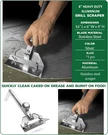 Heavy Duty Grill Scraper Set With Replacement Blades For Flat Top Cleaning. Fixed Price $38.69.