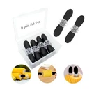 16PCS/8 Pairs Black Corn Holders,peouwnes Stainless Steel Cob Co.... Fixed Price $24.43.