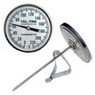 Tel-tru BQ325R Barbecue Grill Thermometer, 3" Dial And Stem. Fixed Price $70.22.