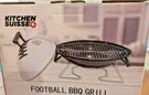 Kitchen Suisse Football Bbq Grill New. Fixed Price $39.99.