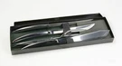Set Of Carving Knives And Meat Fork Box, Stainless Steel. Fixed Price $45.08.