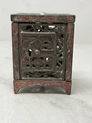 J.e. Steven's Cast Iron Safe Bank With Original Working Key Patent June 12, 1896. Fixed Price $44.99.