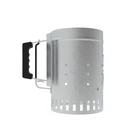New Char-griller 12-INCH Charcoal Chimney Starter W/ Quick Release Trigger. Fixed Price $17.97.