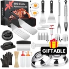 140 Pcs Griddle Accessories Kit For Blackstone Grill - Spatula Scraper Bbq Set. Fixed Price $33.99.