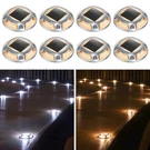 Agptek Solar Driveway Lights Outdoor 8 Pack 2 Color Modes Led Deck Dock Marine. Fixed Price $103.99.