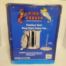 King Kooker 30QT Stainless Turkey Cooker Pot SS30PKS Cajun Boiler Frier Seafood. Fixed Price $79.99.