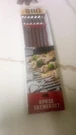 Set Of 6 Stainless Steel Flat Grilling Skewers, Cooks Tools. Fixed Price $14.00.