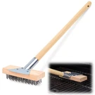 1 Pcs Stainless Steel Grill Brushes, Commercial Scraper With 30'' Long Wooden. Fixed Price $82.64.