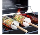 Grill Basket Set (2PCS), Removable Handle, Bbq Tool For Veggies, Camping Gift. Fixed Price $43.99.