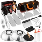 Hasteel 28PCS Griddle Accessories Kit, Stainless Flat Top Grill Accessory. Fixed Price $37.01.