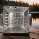 (yukon Glory) 8"X8" (grilling Basket) (stainless Steel) (bbq) Made Better. Fixed Price $24.97.