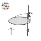 Outpost Portable Fire Ring Grill 19 - Premium Stainless Steel Adjustable Heigh. Fixed Price $142.80.