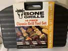New T-bone Grills 19 Piece Classic Tool Set Bbq Nwt. Fixed Price $48.32.