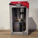 Weber Smashed Burger Set, Stainless Steel Press, Spatula, Salt/pepper, 3400061. Fixed Price $39.95.