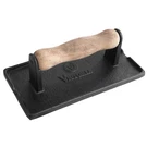 Victoria Cast Iron Rectangle Panini Press, Burger Bacon - Authentic. Fixed Price $20.99.
