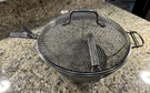 Williams Sonoma Mesh Chef's Veggie Basket Bbq Grill Pan Lid Handle. Fixed Price $22.22.