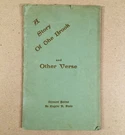 Bridgewater Vt: 1925 Eugene N. Davis Signed Book Of Poetry Story The Brook. Fixed Price $8.00.