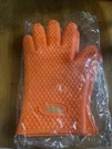1 Pair Of Cocinemos Orange Silicone Bbq Gloves. No Box.. Fixed Price $7.00.